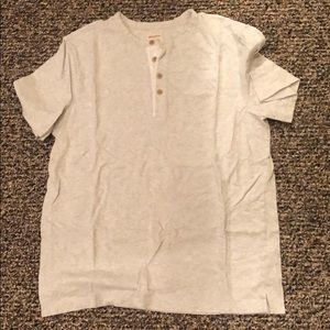 Grey Henley T-Shirt